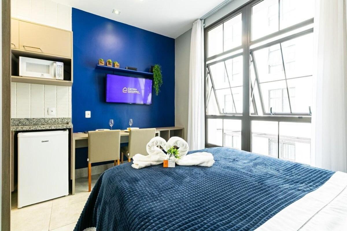 Апартаменты Novo E Rustico Studio No Centro-Sp/Metro Luz Сан-Пауло Экстерьер фото