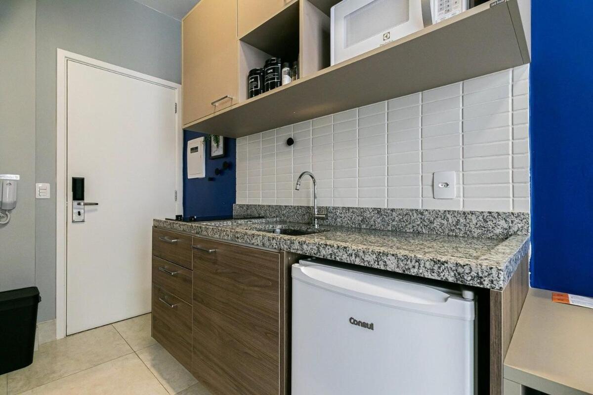 Апартаменты Novo E Rustico Studio No Centro-Sp/Metro Luz Сан-Пауло Экстерьер фото